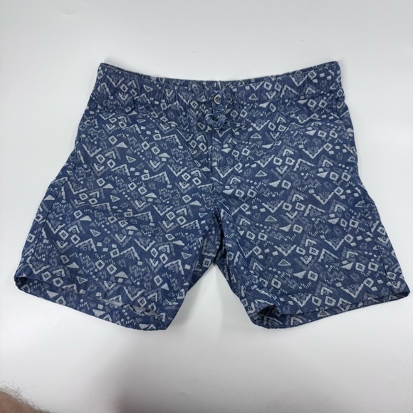 Bonobos Blue Geometric Casual Shorts Size M - 32 Waist - Picture 5 of 10